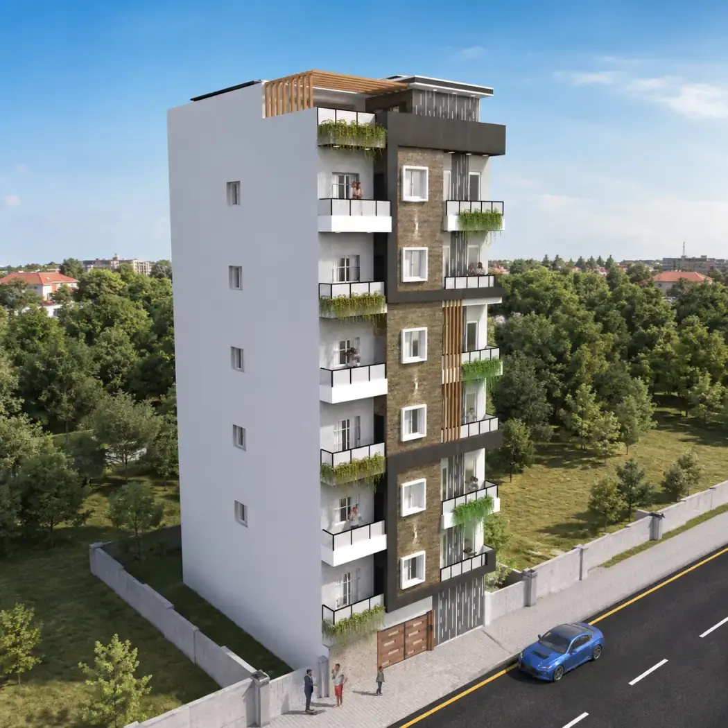 Aasheen, an under-construction development in Golden Sands Colony, Tolichowki, Hyderabad