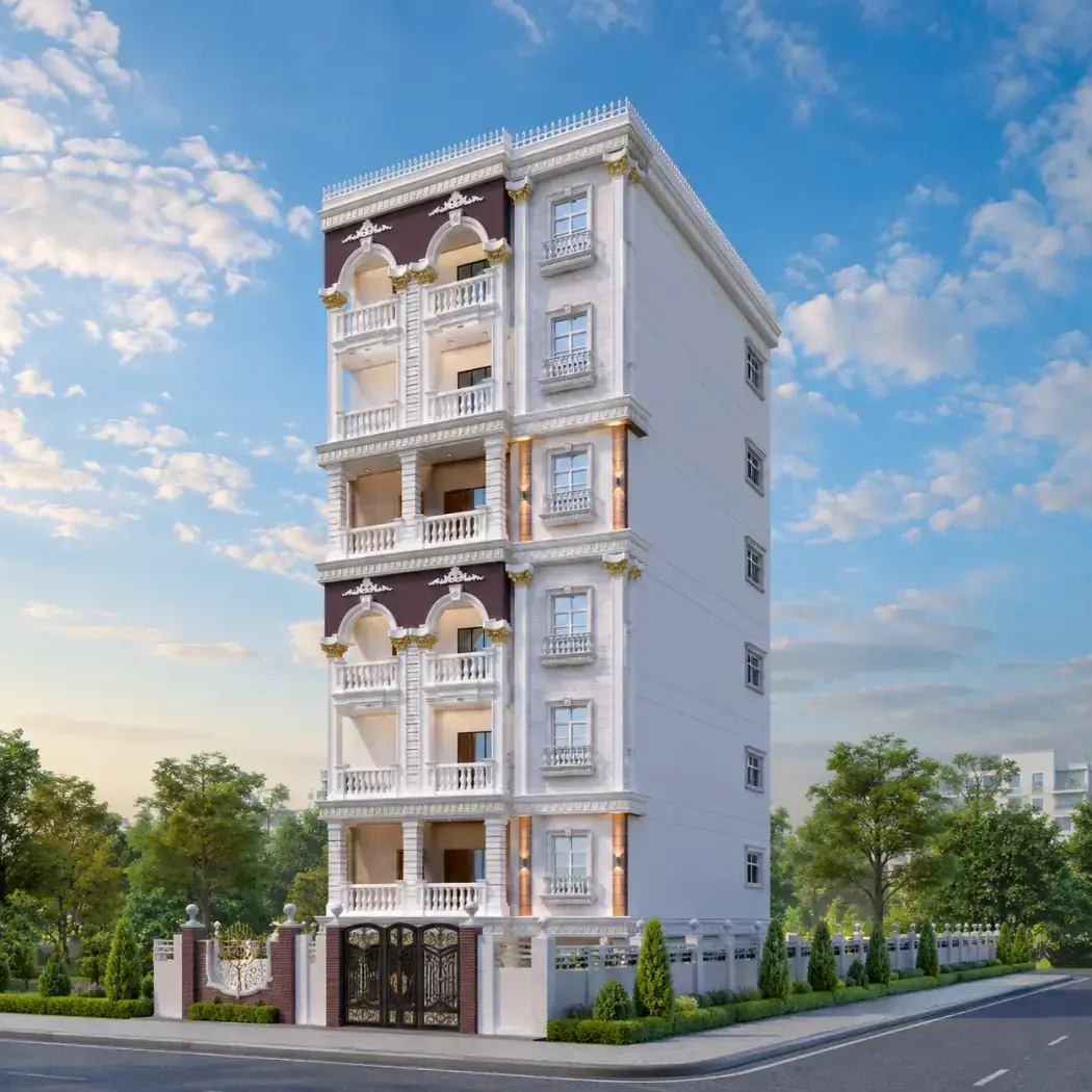 Akbar Enclave, a completed development in Golden Sands Colony, Tolichowki, Hyderabad
