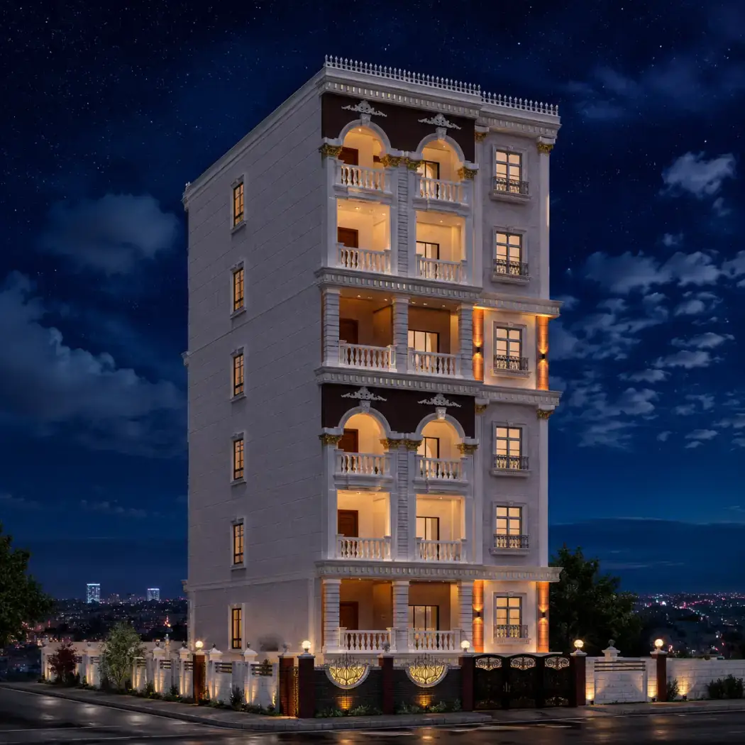 Akbar Enclave, a completed development in Golden Sands Colony, Tolichowki, Hyderabad