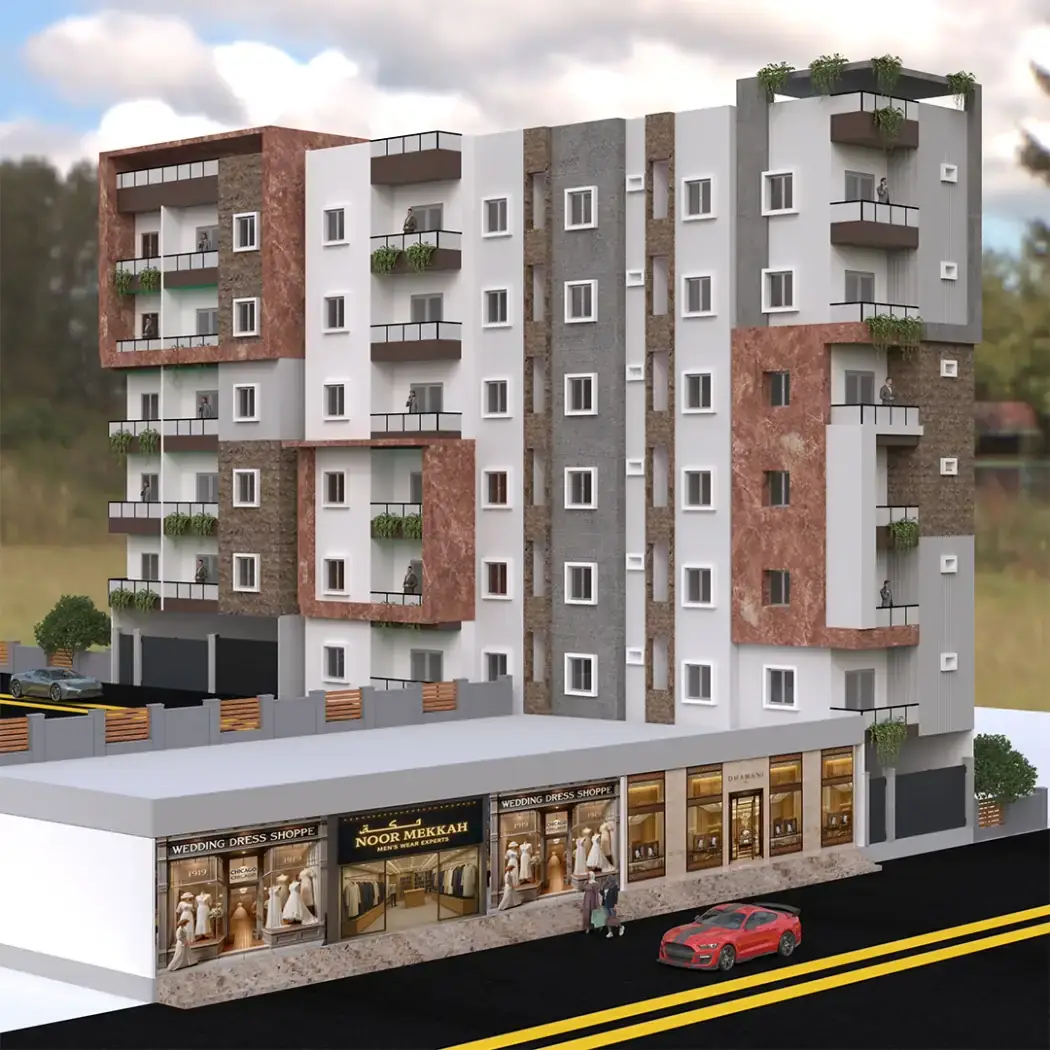 Al Quadeer, an under-construction development in Alkapur, Hyderabad