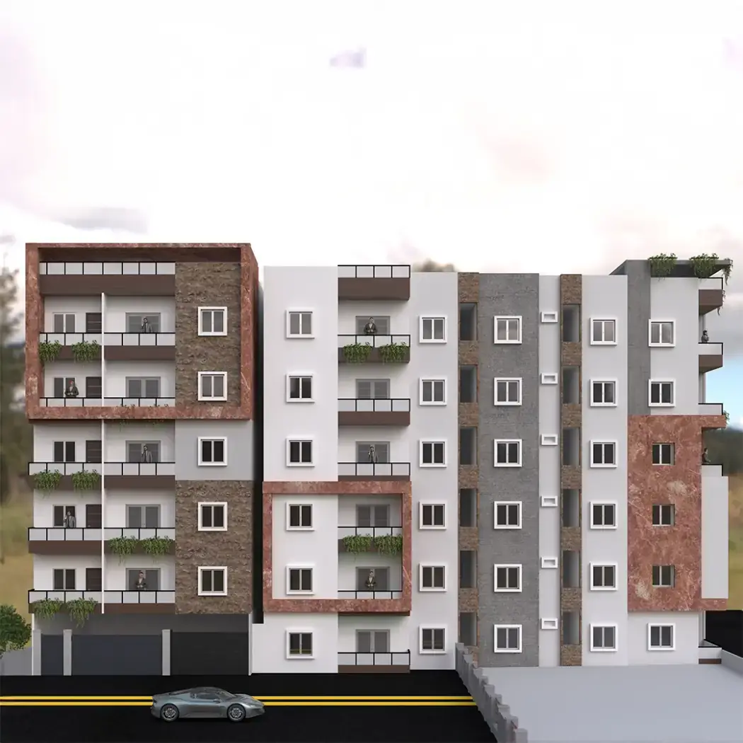Al Quadeer, an under-construction development in Alkapur, Hyderabad