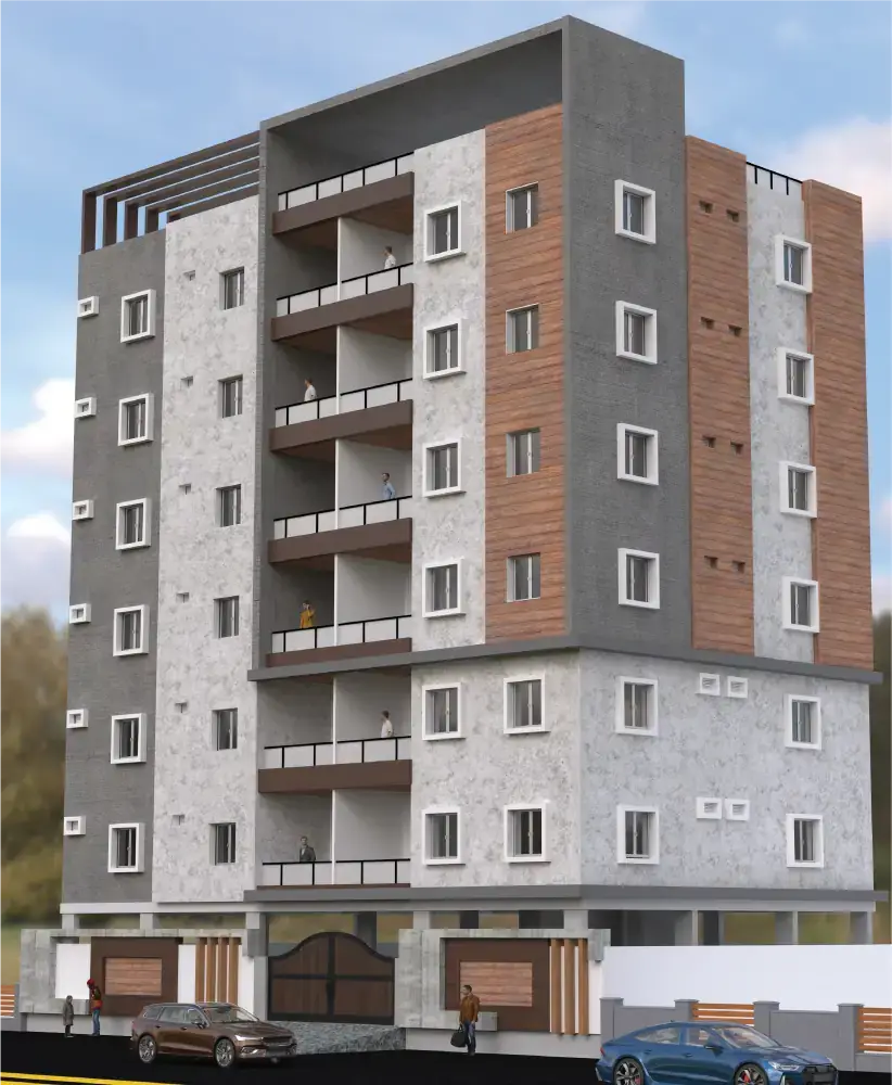 Ashiyana, an under-construction development in Anurag Colony, Tolichowki, Hyderabad