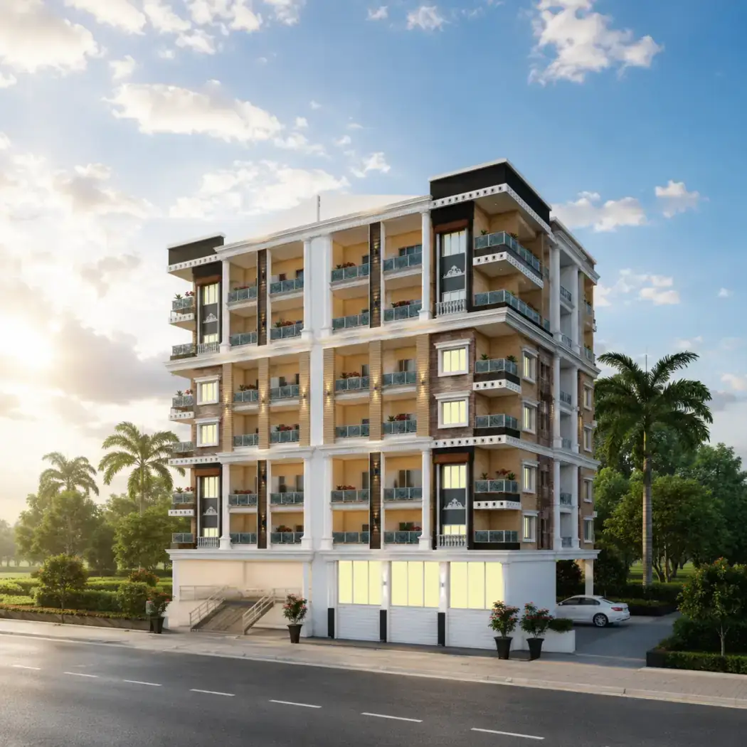 Ayzal Residency, a completed development in Sa Colony, Tolichowki, Hyderabad
