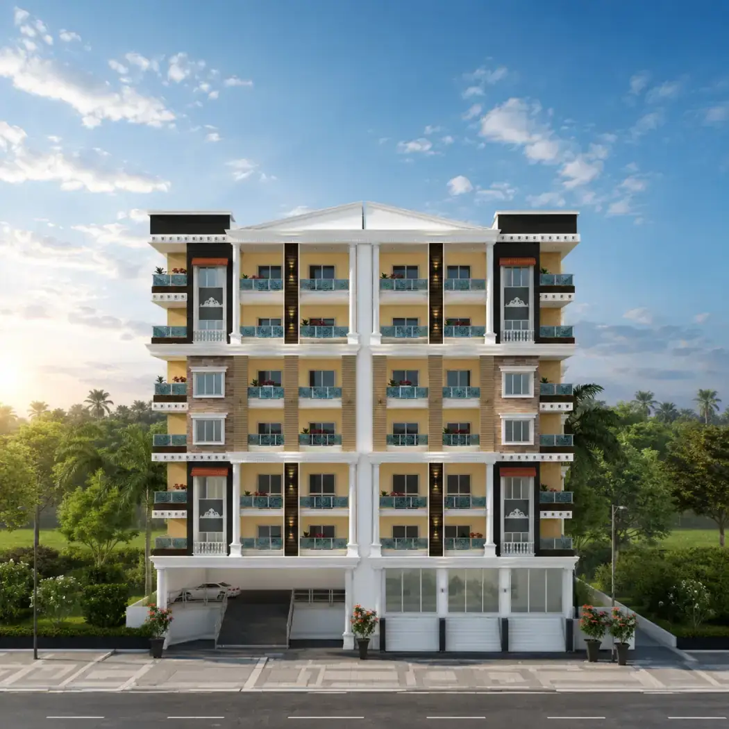 Ayzal Residency, a completed development in Sa Colony, Tolichowki, Hyderabad