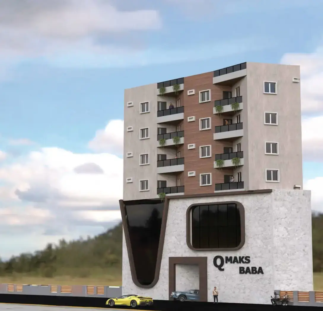 Baba Atrium, an under-construction development in Shaikpet, Hyderabad