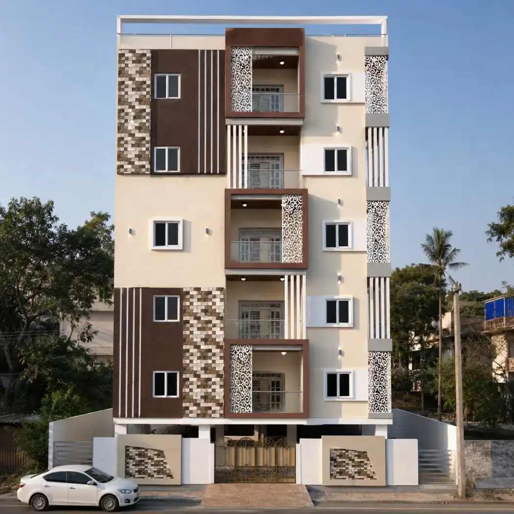 Bait Ul Aman, a completed development in Al Kareem Colony, Md Lines, Hyderabad