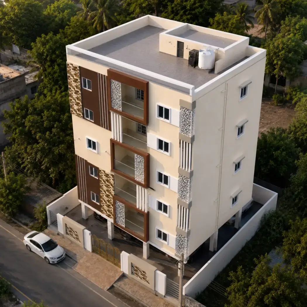 Bait Ul Aman, a completed development in Al Kareem Colony, Md Lines, Hyderabad