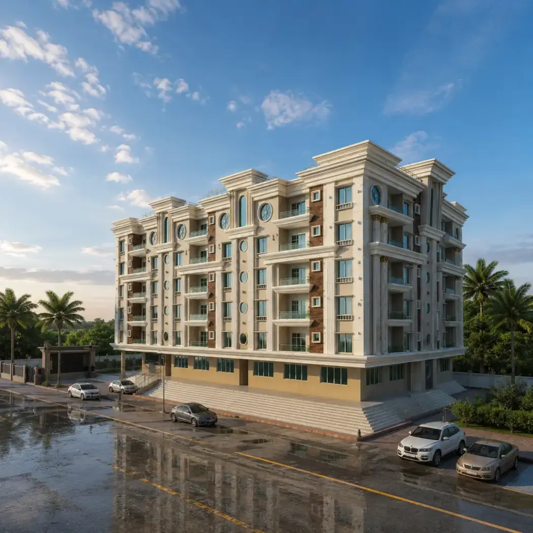 Diamond Residency, a completed development in Sa Colony, Tolichowki, Hyderabad