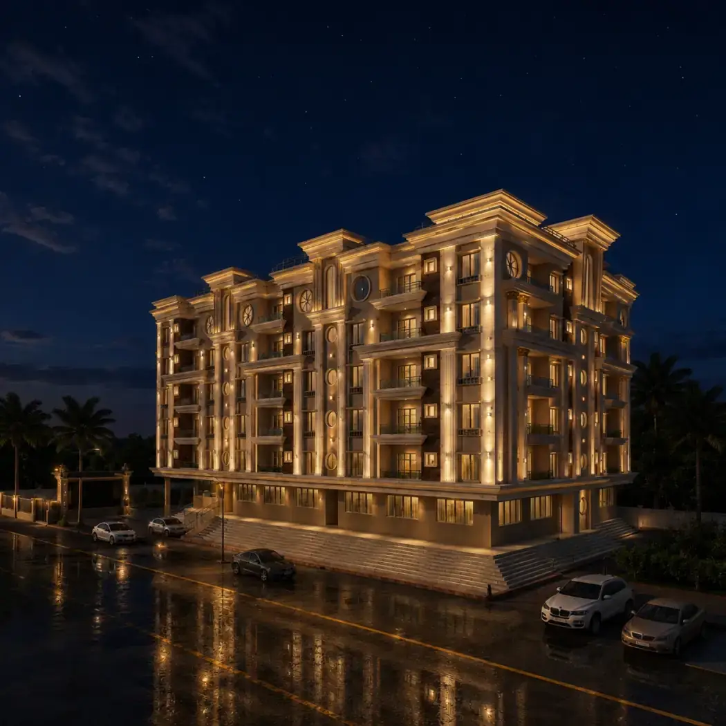 Diamond Residency, a completed development in Sa Colony, Tolichowki, Hyderabad