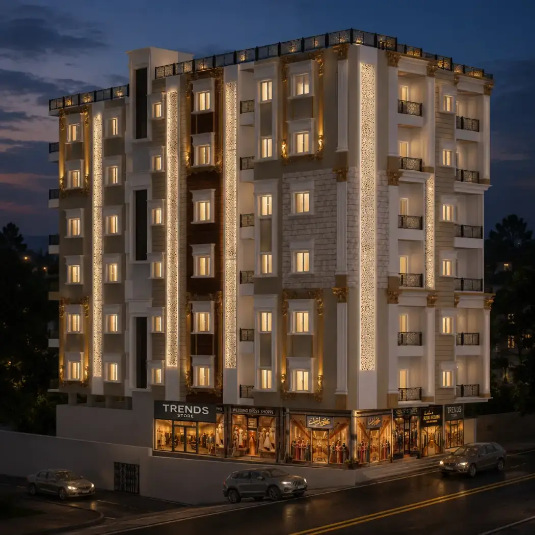 Galaxy, an under-construction development in Paramount Colony, Tolichowki, Hyderabad