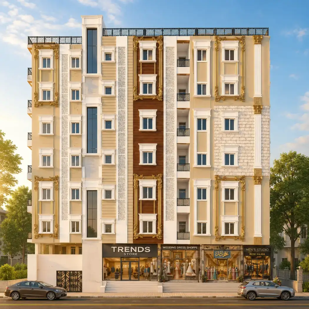 Galaxy, an under-construction development in Paramount Colony, Tolichowki, Hyderabad