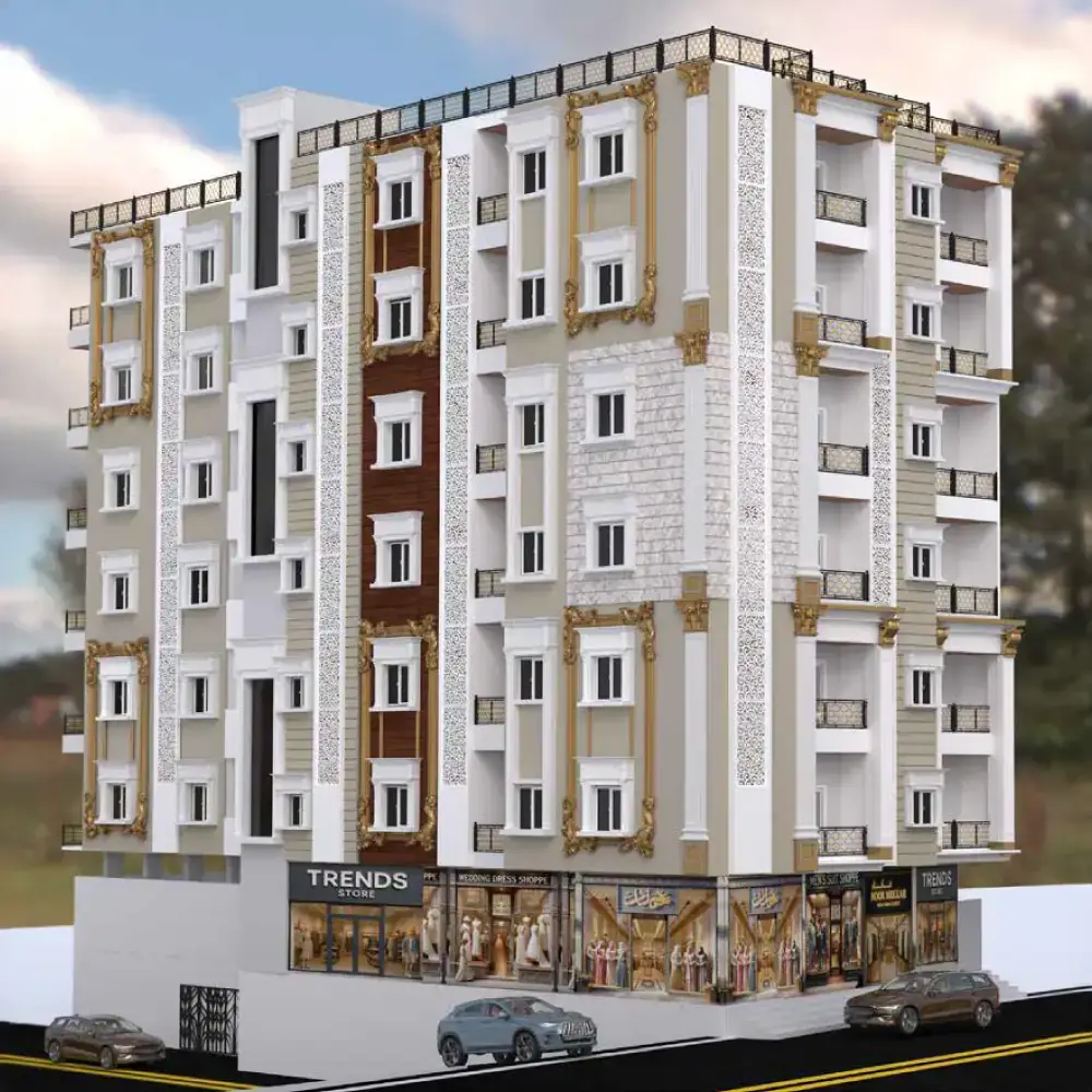 Galaxy, an under-construction development in Paramount Colony, Tolichowki, Hyderabad