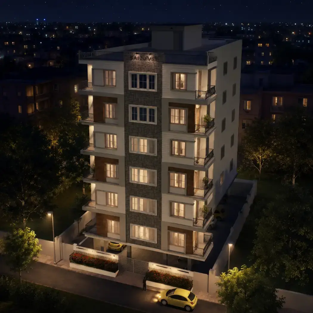 Haniya Residency, a completed development in Al Kareem Colony, Md Lines, Hyderabad