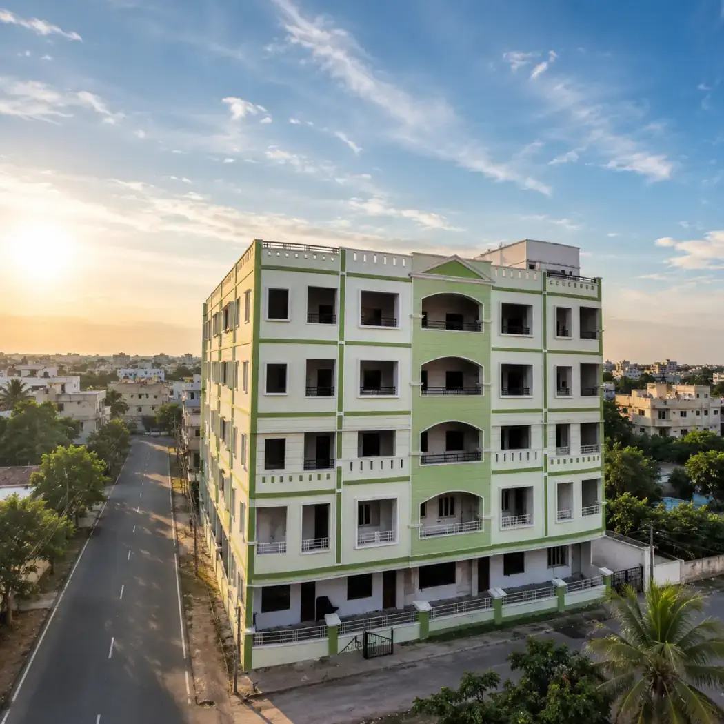 Haseeb Residency, a completed development in Diamond Hills Colony, Alkapur, Hyderabad