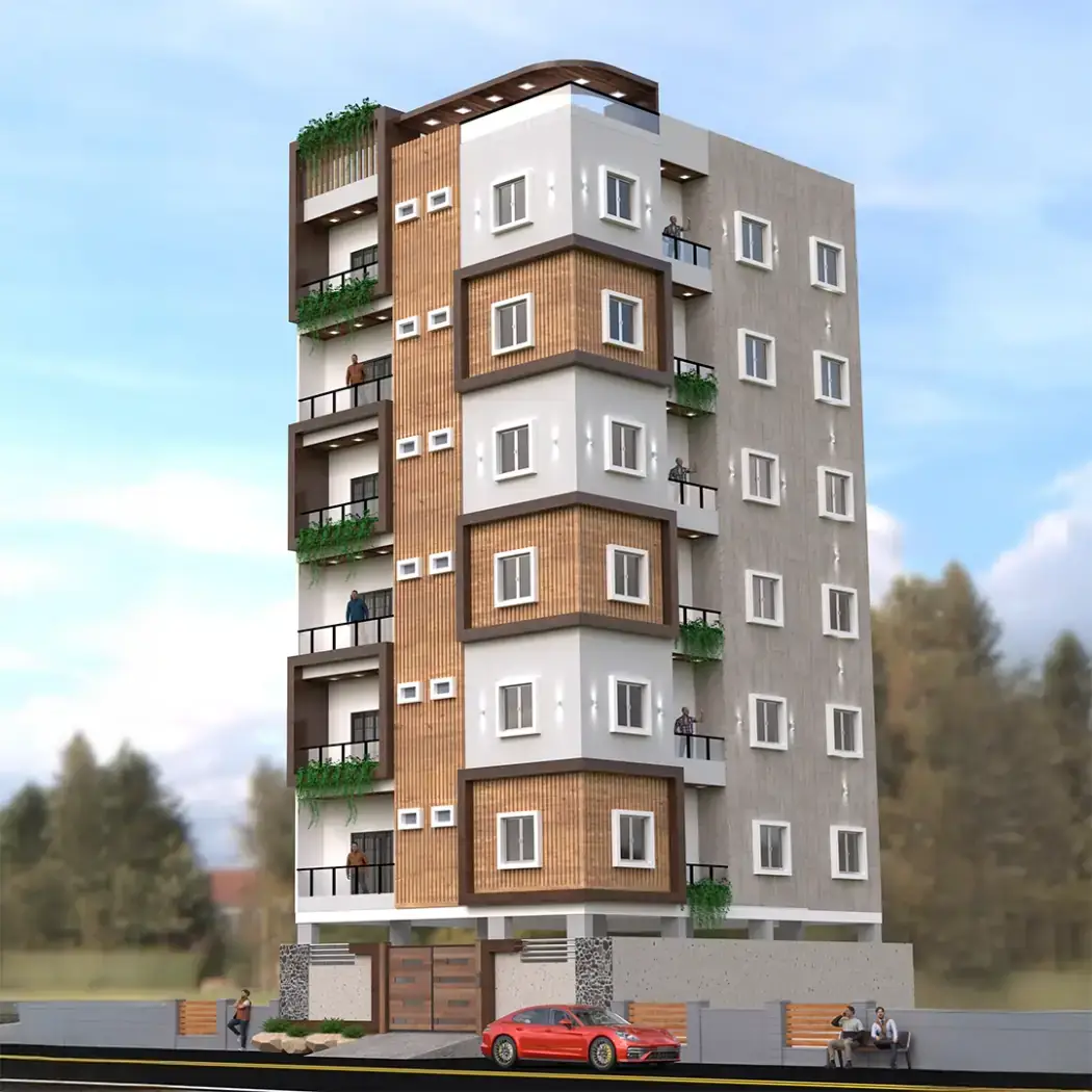 Khizra, an under-construction development in Mehdipatnam, Hyderabad
