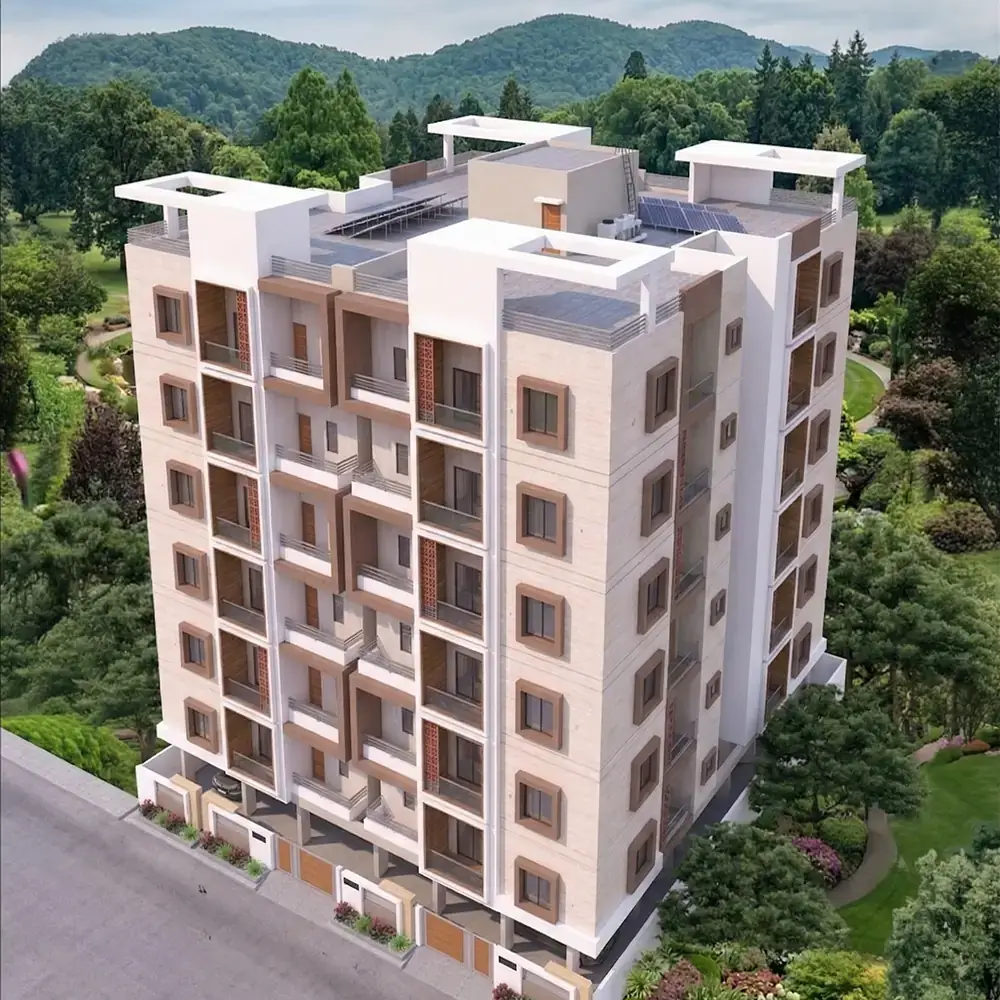 MK Tower, a completed development in Narsingi, Hyderabad