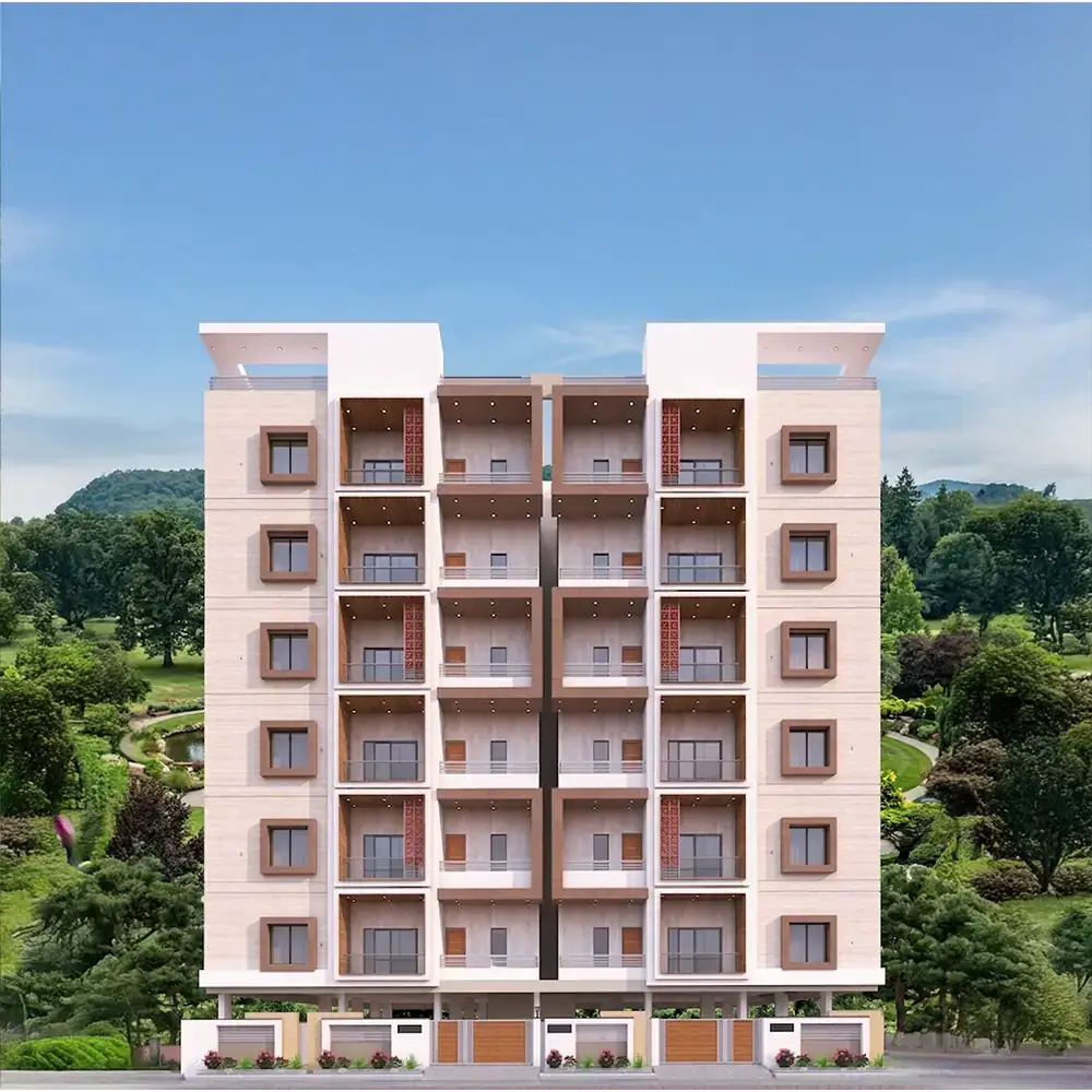 MK Tower, a completed development in Narsingi, Hyderabad