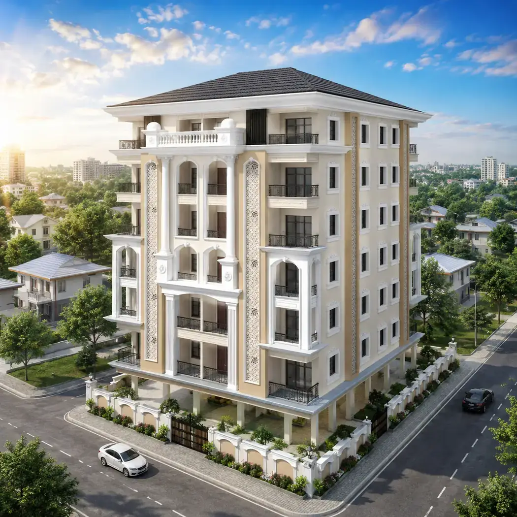 MSN Encalve, a completed development in Diamond Hills Colony, Alkapur, Hyderabad