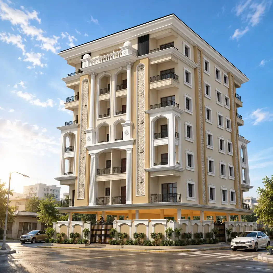 MSN Encalve, a completed development in Diamond Hills Colony, Alkapur, Hyderabad