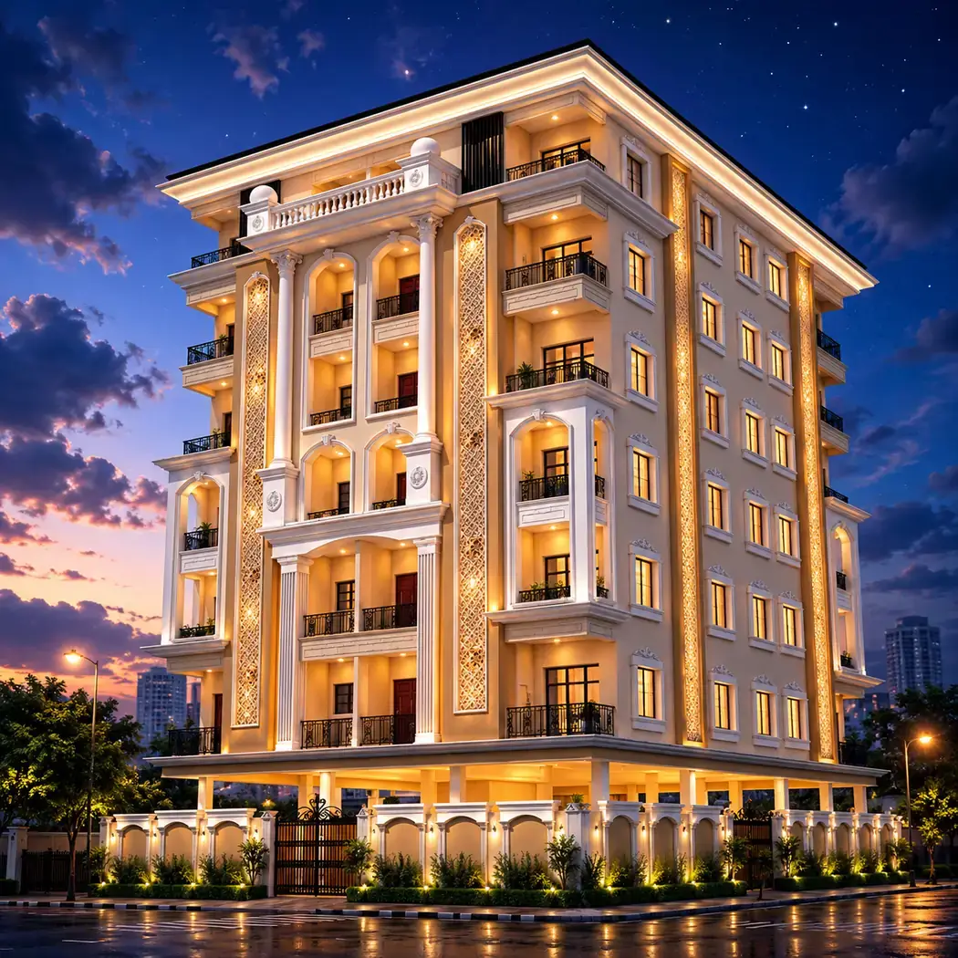 MSN Encalve, a completed development in Diamond Hills Colony, Alkapur, Hyderabad