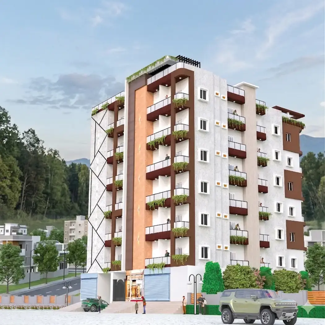 Mujeeb Atrium, an under-construction development in Alkapur, Hyderabad