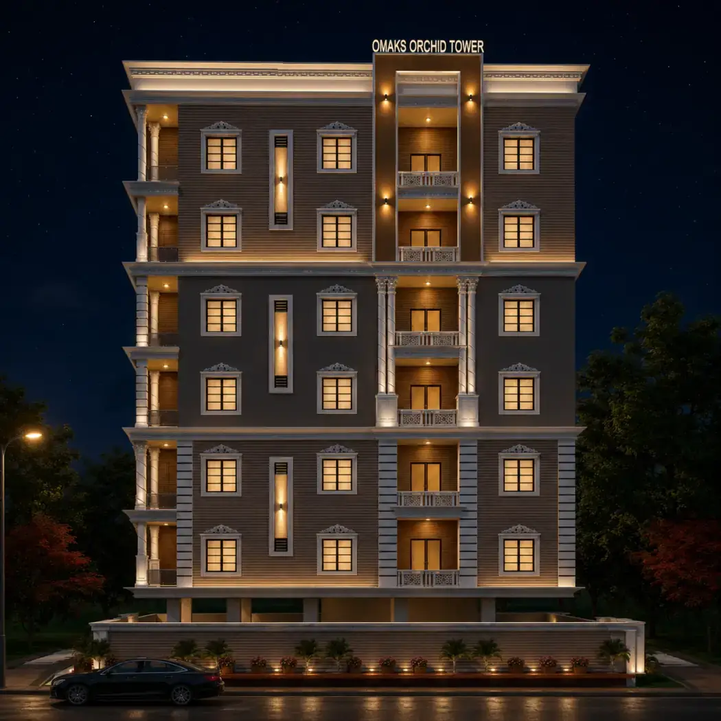 Orchid Tower, a completed development in Paramount Colony, Tolichowki, Hyderabad