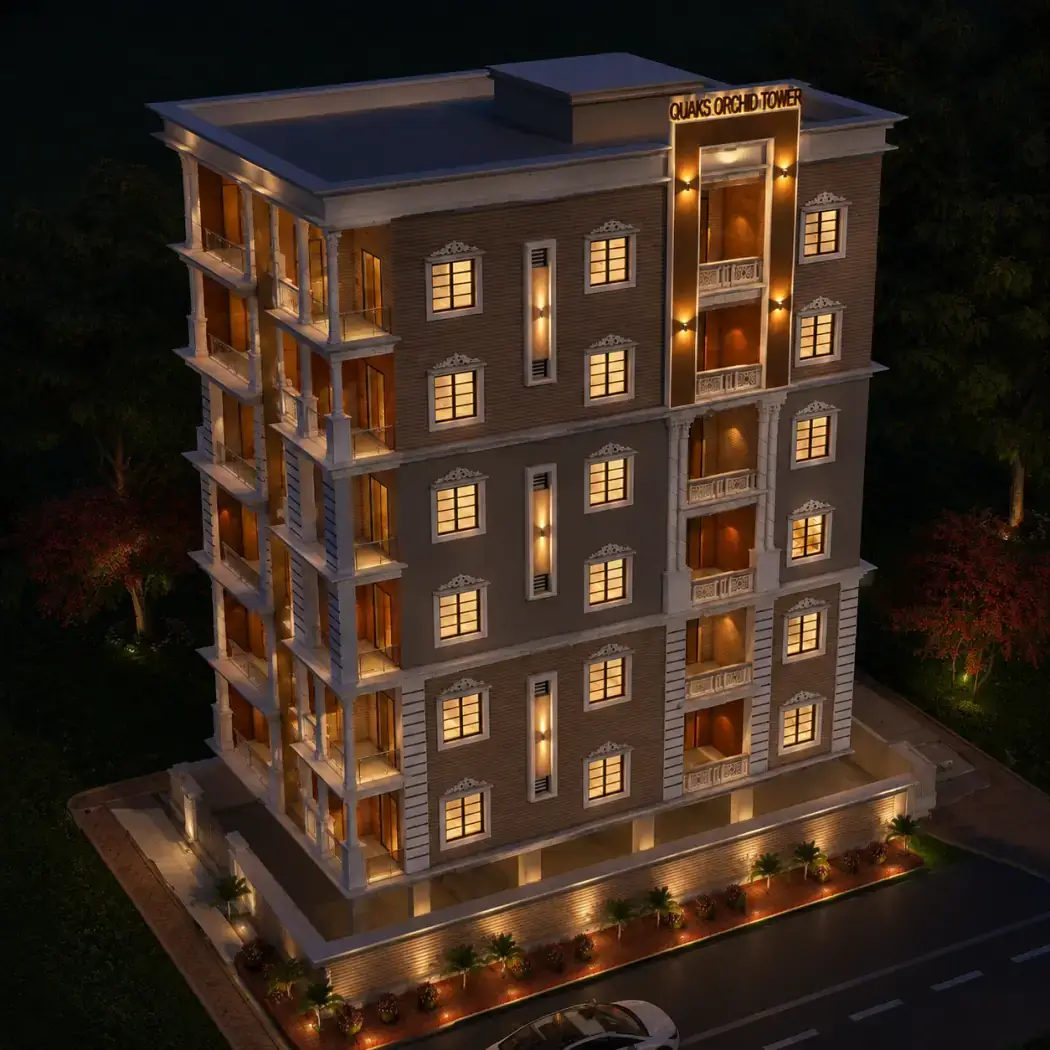 Orchid Tower, a completed development in Paramount Colony, Tolichowki, Hyderabad