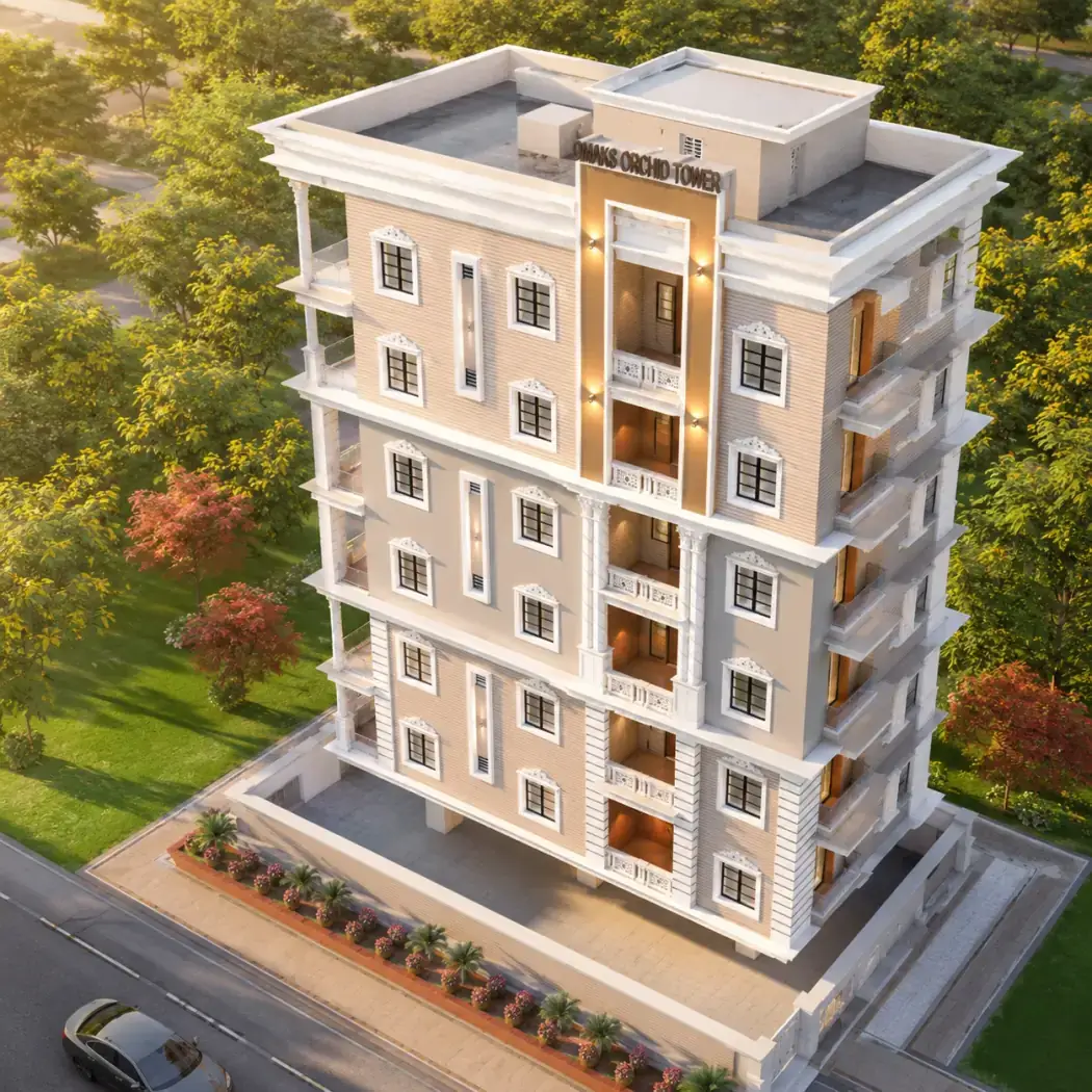 Orchid Tower, a completed development in Paramount Colony, Tolichowki, Hyderabad
