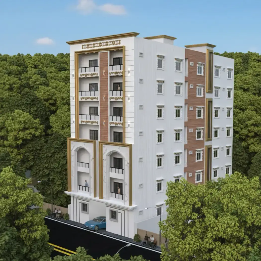 Parkview, an under-construction development in Alkapur, Hyderabad