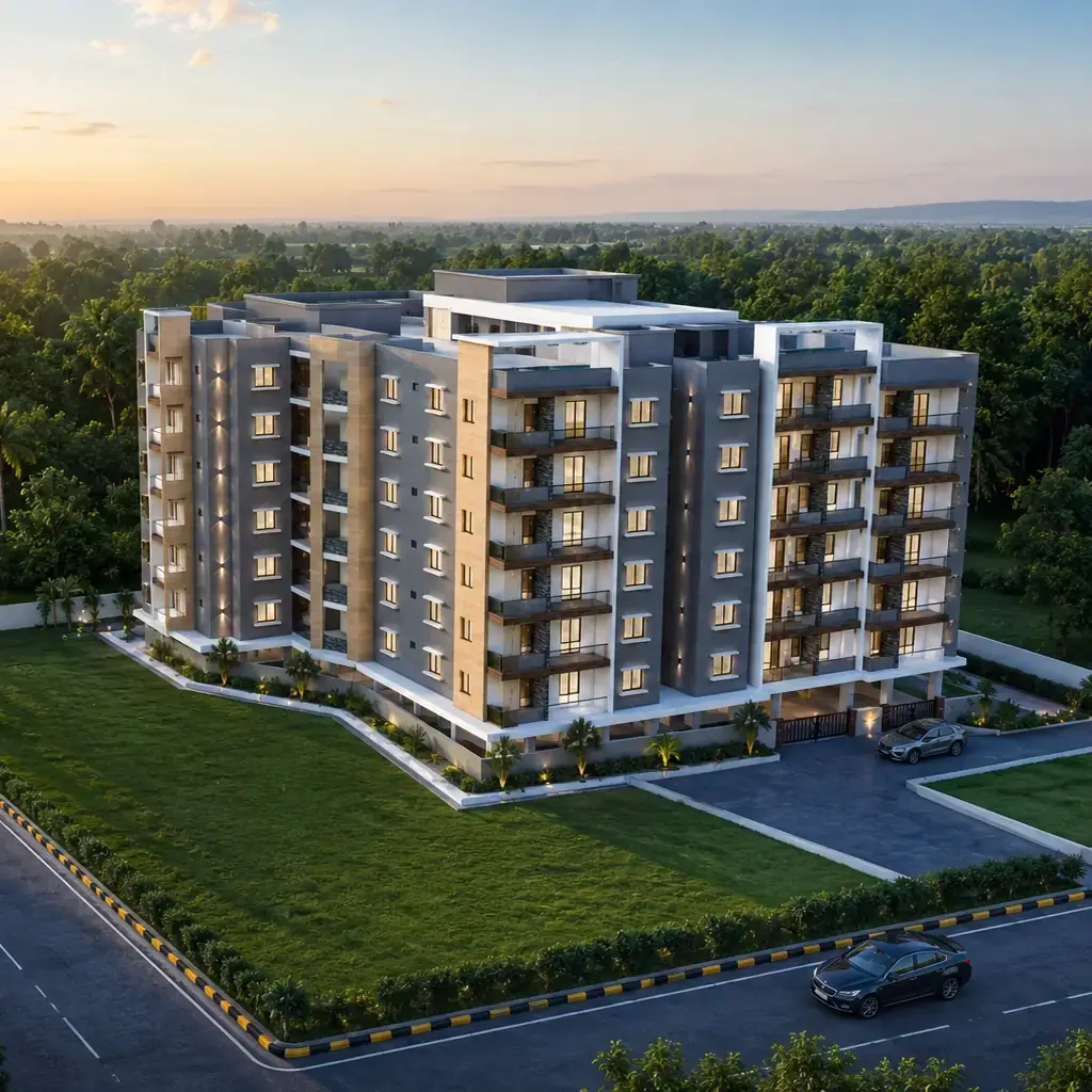 Serene Heights, a completed development in Golden Sands Colony, Tolichowki, Hyderabad
