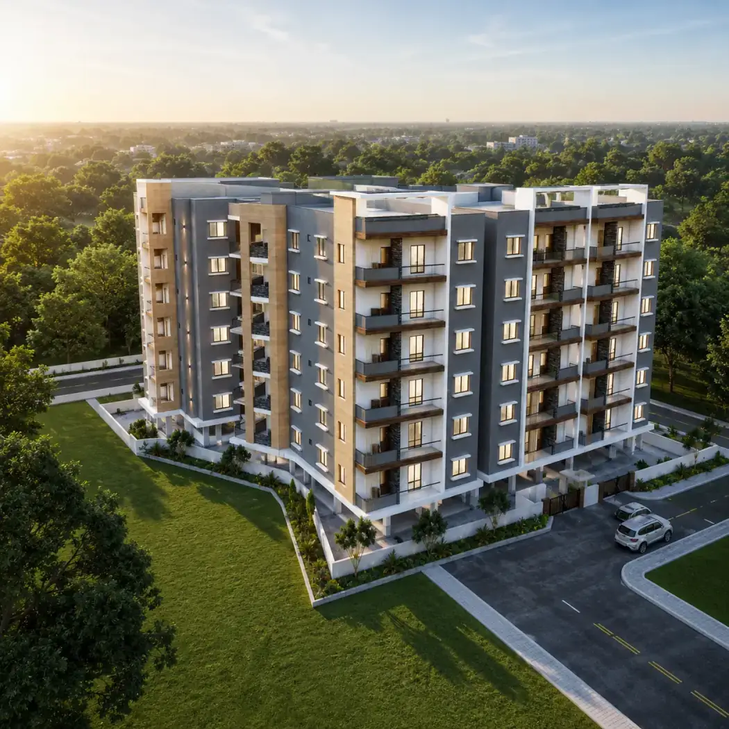 Serene Heights, a completed development in Golden Sands Colony, Tolichowki, Hyderabad