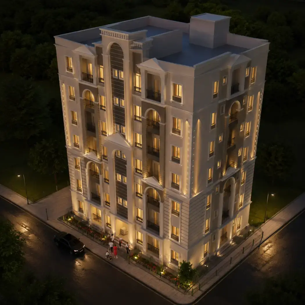 Shezu Paradise, a completed development in Sa Colony, Tolichowki, Hyderabad
