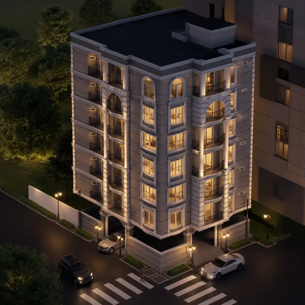 Silver Residency, a completed development in Golden Sands Colony, Tolichowki, Hyderabad
