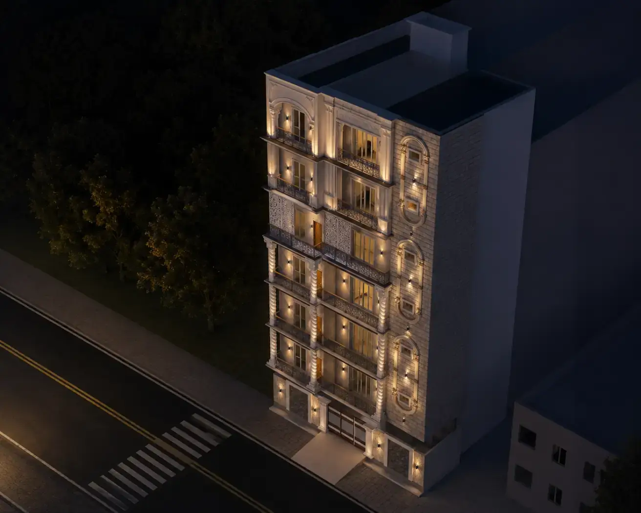 Siraj, an under-construction development in Paramount Colony, Tolichowki, Hyderabad