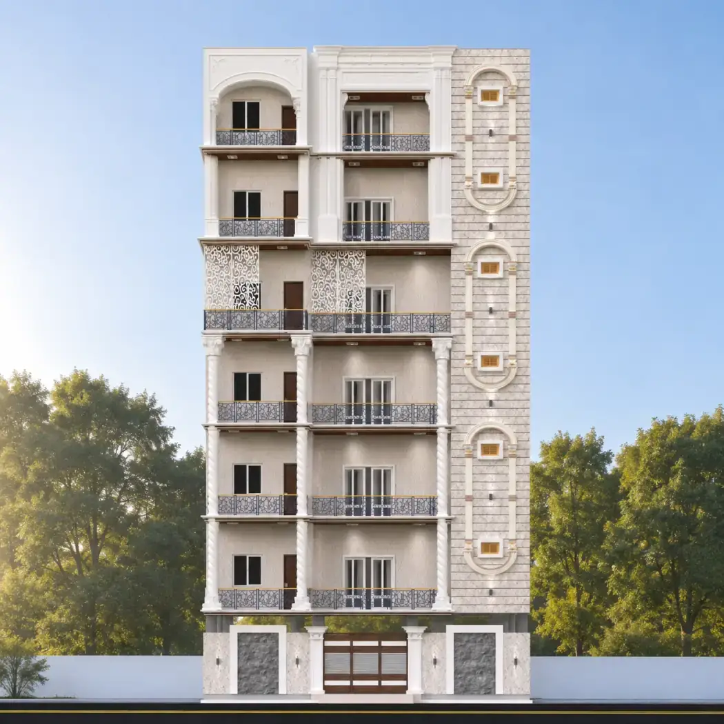Siraj, an under-construction development in Paramount Colony, Tolichowki, Hyderabad