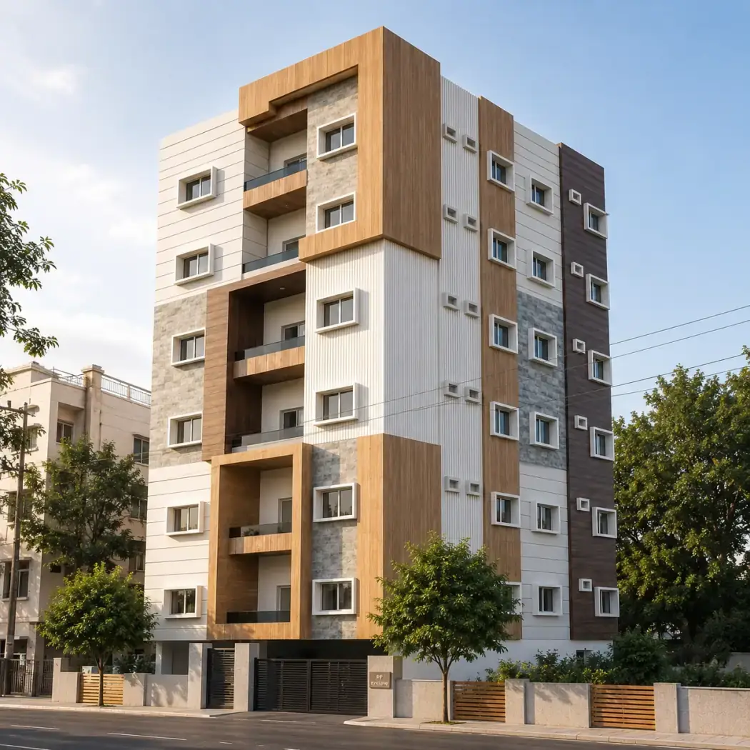 Zam Zam, an under-construction development in Arvind Nagar Colony, Tolichowki, Hyderabad