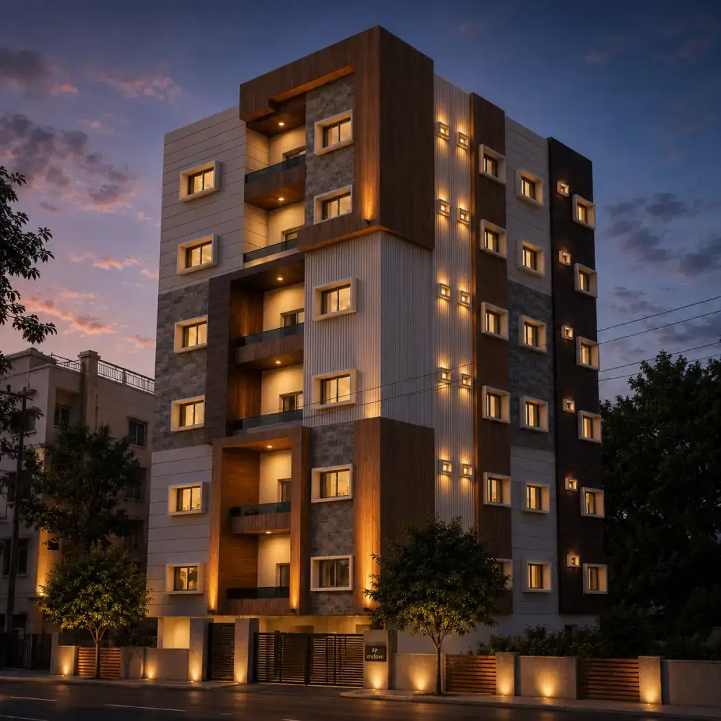 Zam Zam, an under-construction development in Arvind Nagar Colony, Tolichowki, Hyderabad