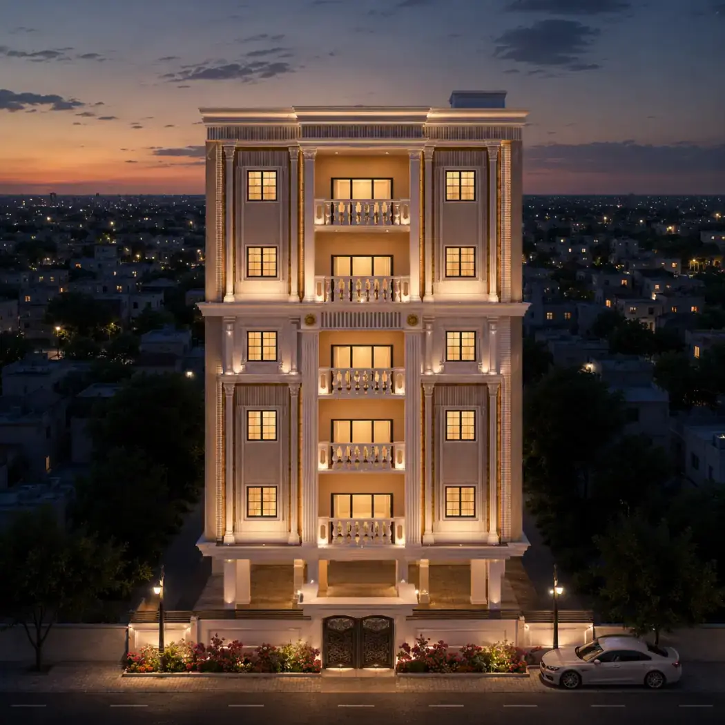 Zia Enclave, a completed development in Brindavan Colony, Tolichowki, Hyderabad